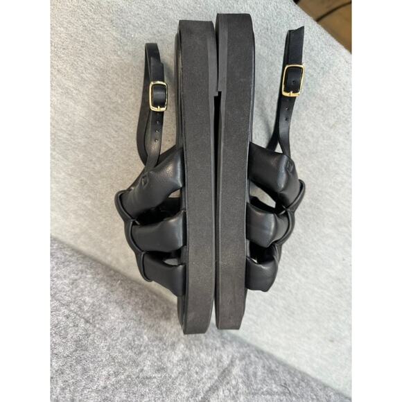 Frame Sandals Le Weston Black Vegan Leather - Picture 8 of 8